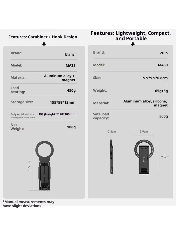 Black MagLock Phone Photography Mount product photo